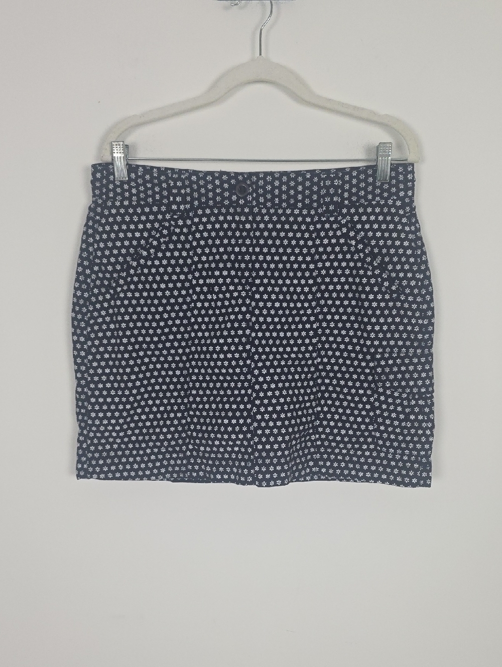 Lands End Mini Skort Daisy Print